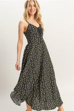Load image into Gallery viewer, Amalfi Black Bloom Maxi