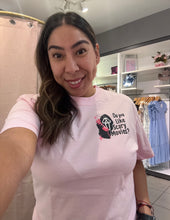 Load image into Gallery viewer, Pink Ghostface Tee