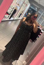 Load image into Gallery viewer, Amalfi Black Bloom Maxi