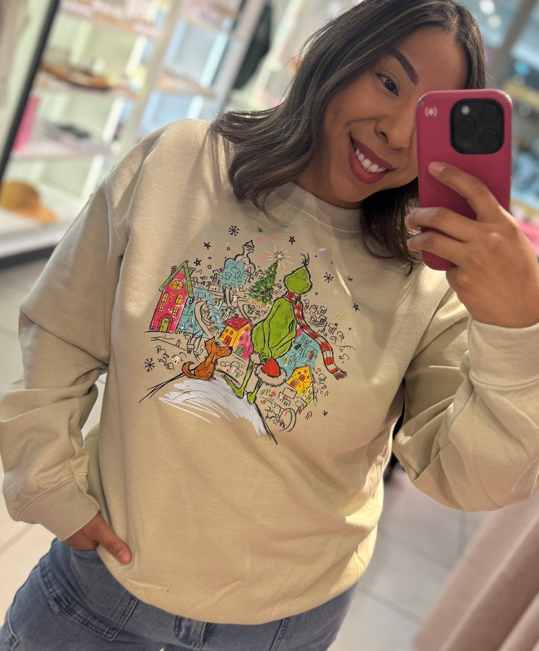 Whoville Cream Sweatshirt