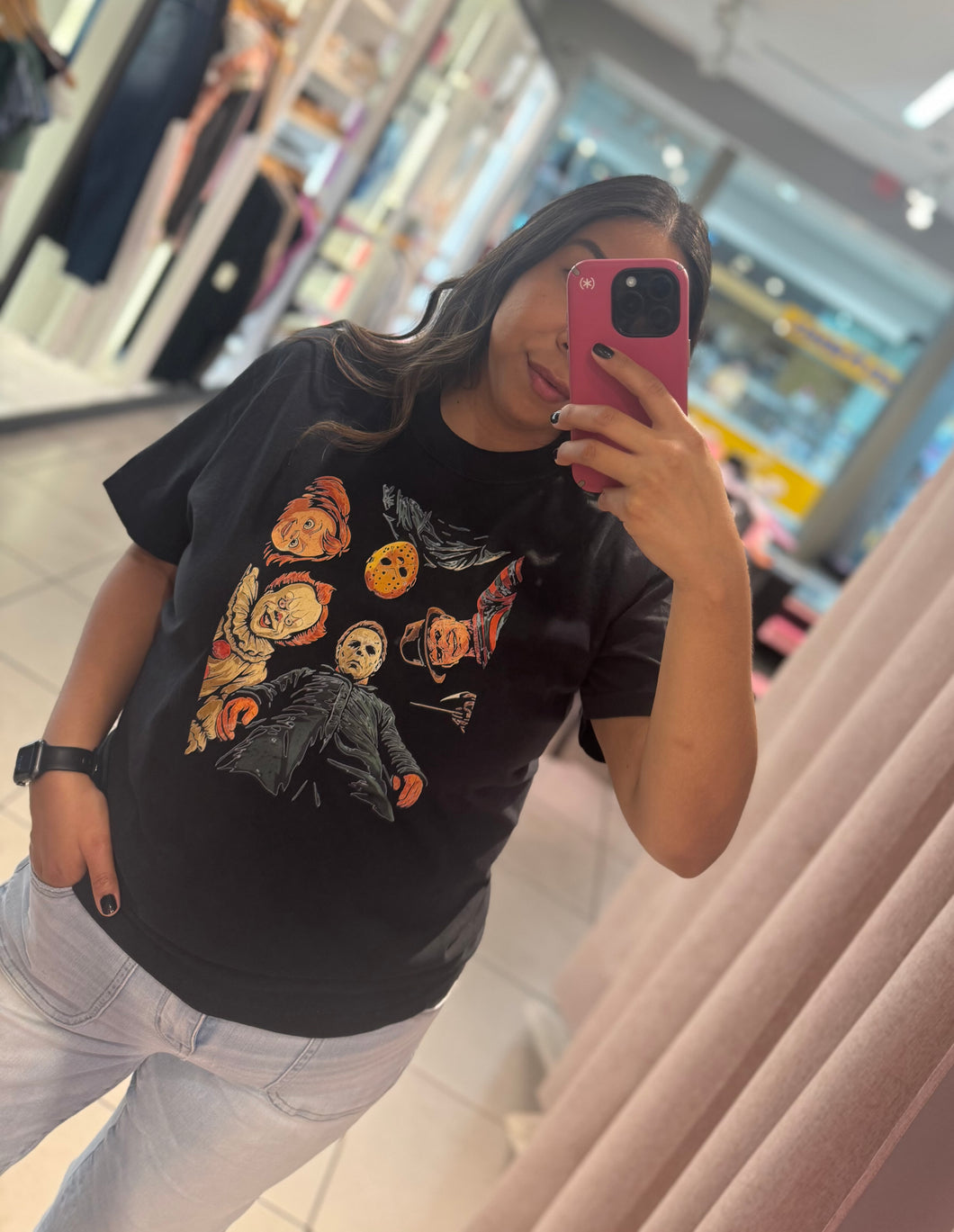 Killers Looking Down Black T-Shirt