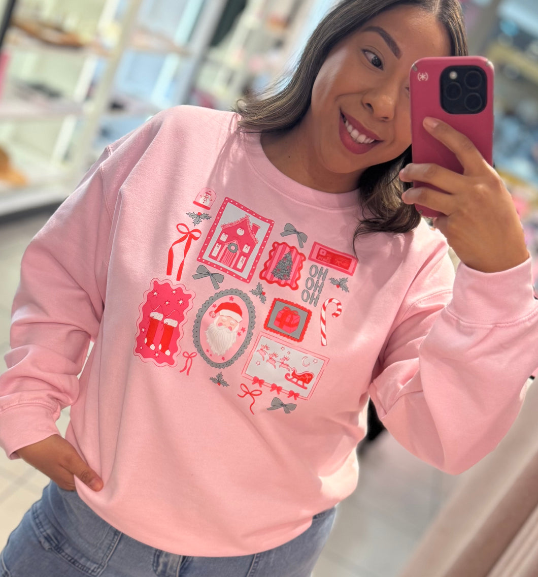Merry & Pink Sweatshirt