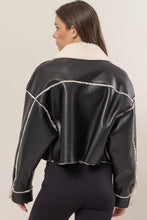 Load image into Gallery viewer, Black Woven Jacket
