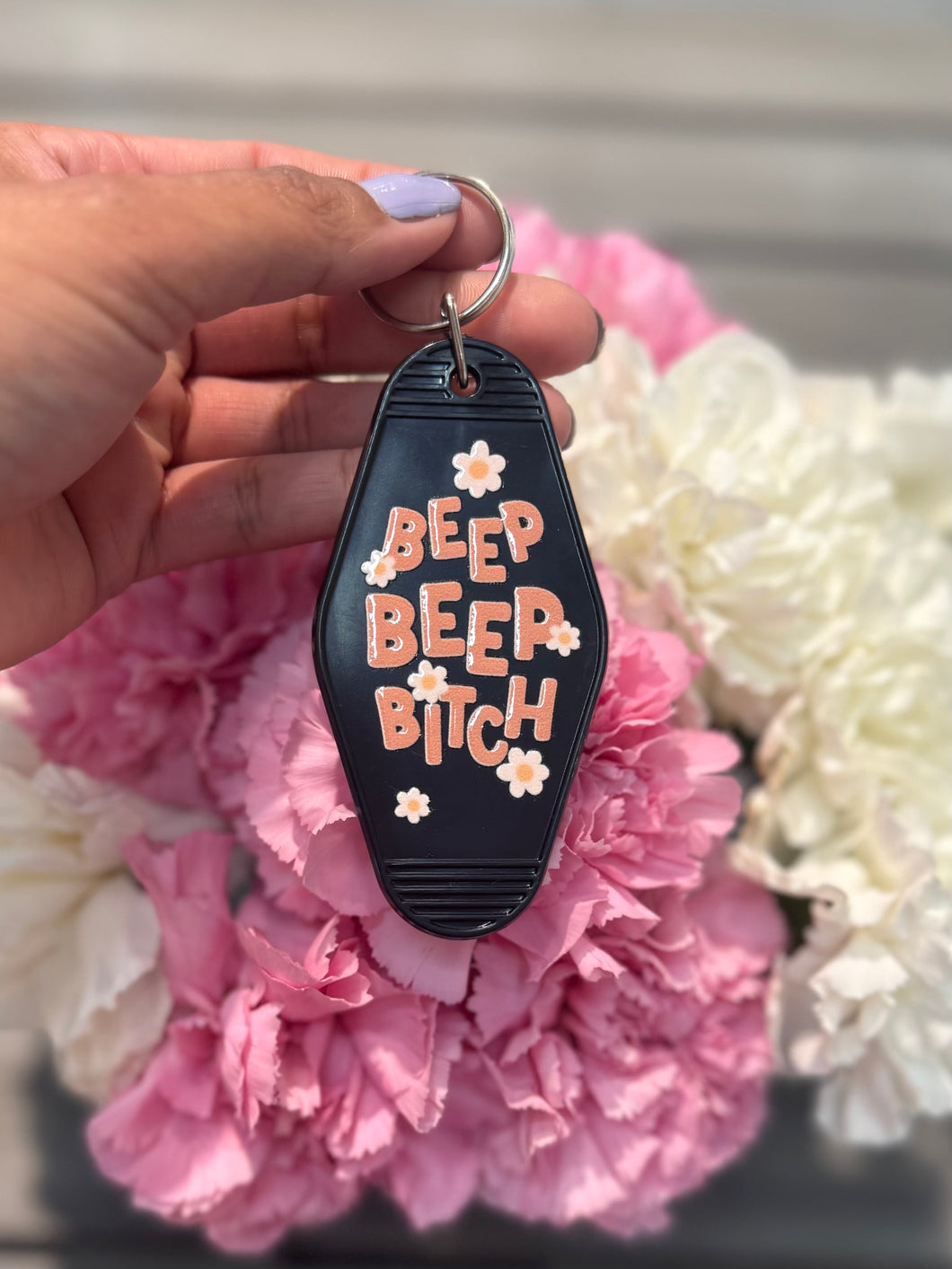 Beep Beed B***** Keychain