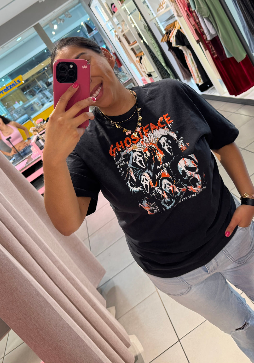 GhostFace Black T shirt