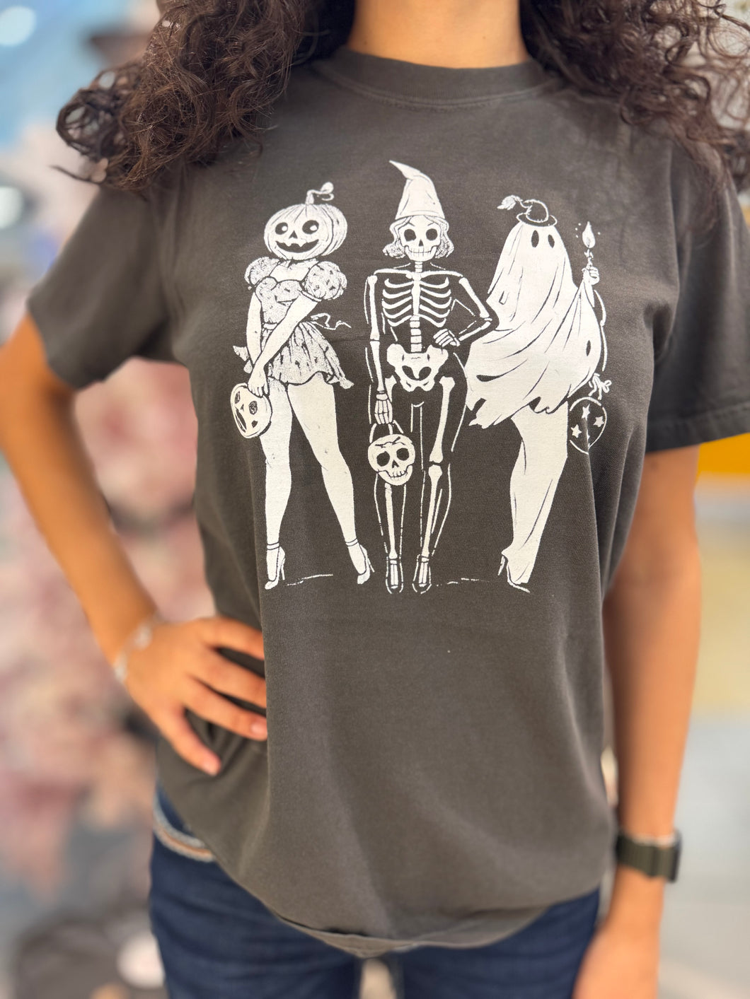 Trick-or-Treat Trio Pepper T-shirt
