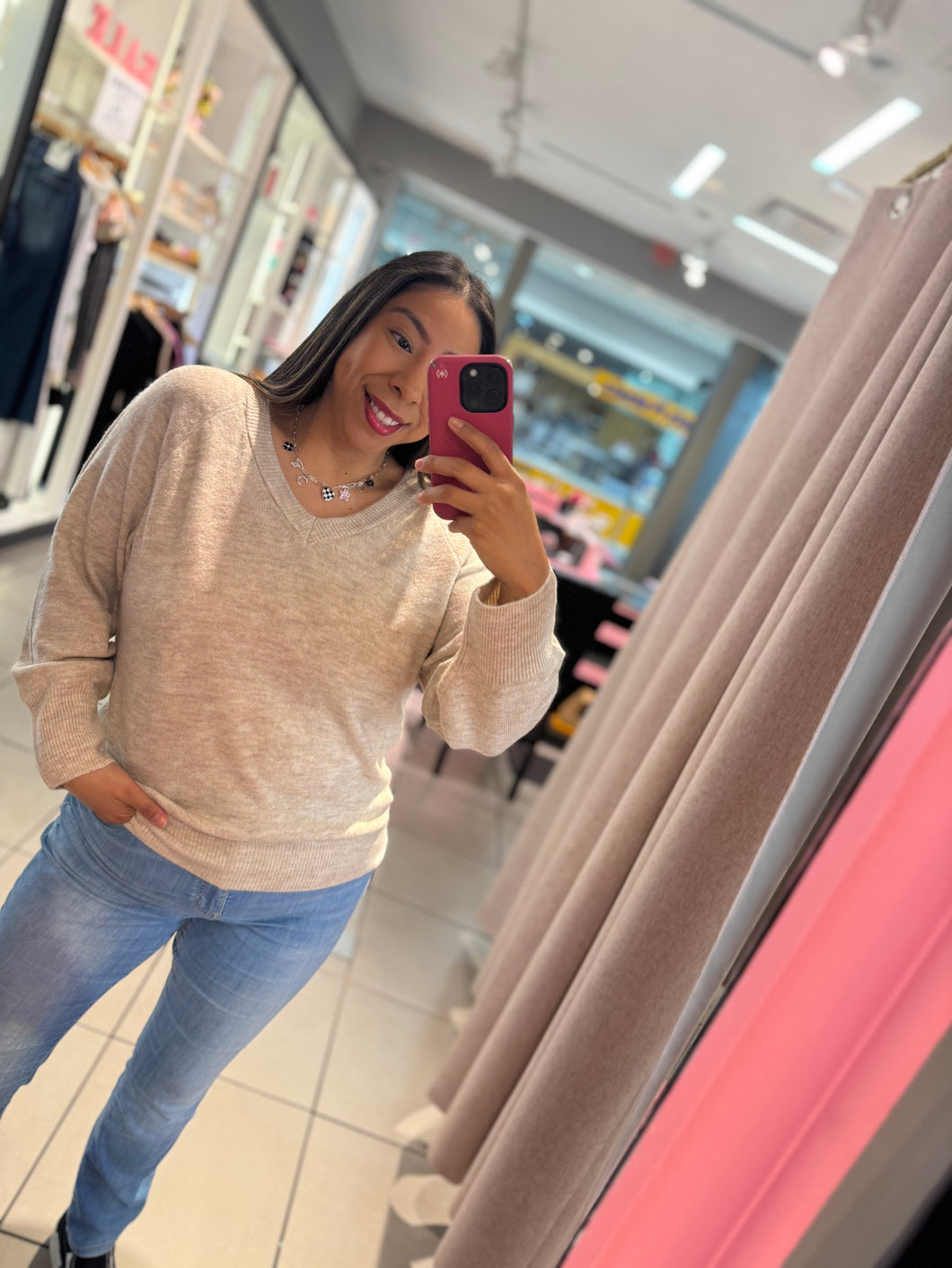 Oatmeal Glow Sweater