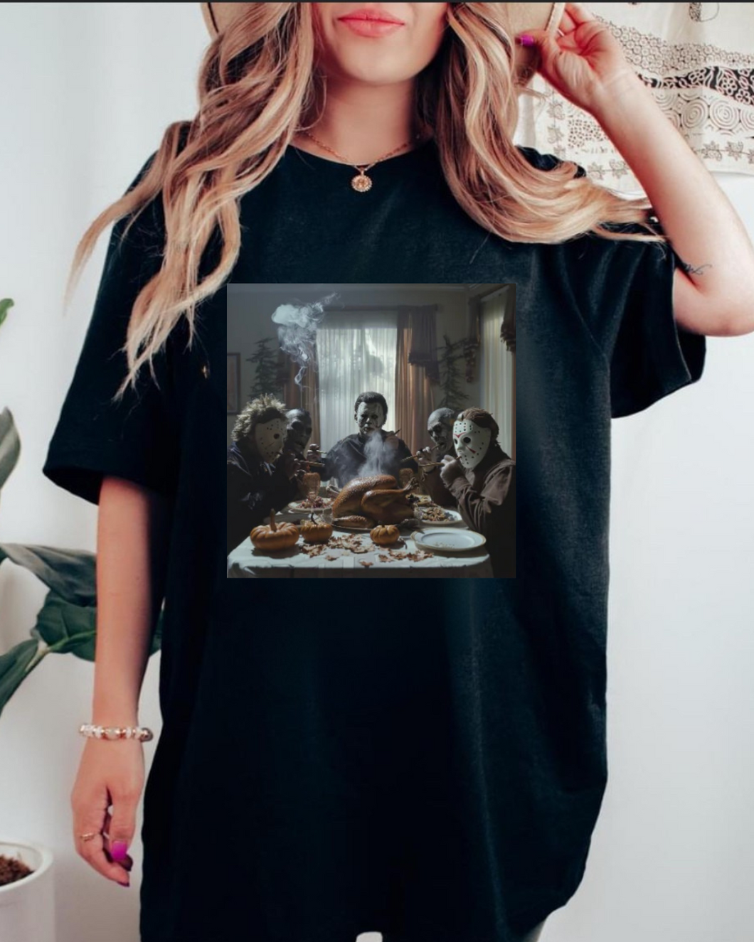 Horrors Giving Black T-shirt